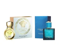 Zestawy perfum damskich - VERSACE EROS POUR FEMME WODA TOALETOWA SPRAY 30ML + VERSACE EROS WODA TOALETOWA SPRAY 30ML - miniaturka - grafika 1