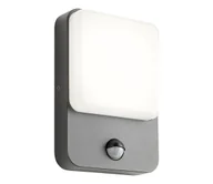 Lampy ogrodowe - Redo 90134 - LED Kinkiet zewnętrzny COLIN LED/9W/230V 4000K IP54 antracyt - miniaturka - grafika 1