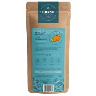 Santos Kawa średnio mielona Granotostado POMARAŃCZ 1000g - Kawa - miniaturka - grafika 1
