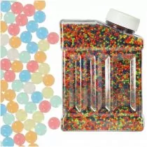 Kulki żelowe wodne hydrożelowe do pistoletu kwiatów multicolour 250g 50 000szt. 7-8mm - Zabawki militarne - miniaturka - grafika 1