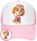 Czapki i chusty sportowe męskie - CZAPKA Z DASZKIEM PSI PATROL DLA DZIECI SIATKA RÓŻOWA BEJSBOLÓWKA - miniaturka - grafika 1