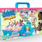 Figurki dla dzieci - Washy Friends - Zestaw Jacuzzi - 2 pieski + błoto + 5 akcesoriów (NEW) - miniaturka - grafika 1