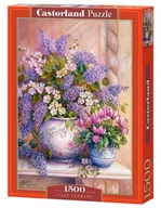 Puzzle - Castorland  Puzzle 1500 Lilac Flowers: C-151653 - miniaturka - grafika 1