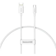 Kable - Kabel USB do USB-C Baseus Superior 100W 0.25m (biały) - miniaturka - grafika 1
