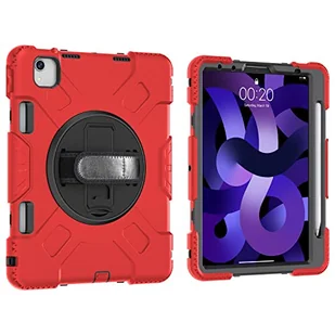 yeliot Etui na iPad Pro 11 2021 3./2./1. generacja, 2020/2018, z uchwytem na długopis, odporne na uderzenia etui z obrotową podstawką o 360 stopni, szlufką na rękę/uchwyt na długopis do iPada Pro 11 - Etui do tabletów - miniaturka - grafika 1