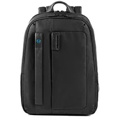 Plecaki - PIQUADRO CA3869P16 Podwójny Plecak Dokumentów I PC Z CHEVNERO, Czarny, Taglia unica, Biznes - miniaturka - grafika 1