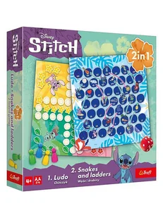 Trefl Gra "2in1 Disney Lilo&Stich" - 4+ - Gry planszowe - miniaturka - grafika 1