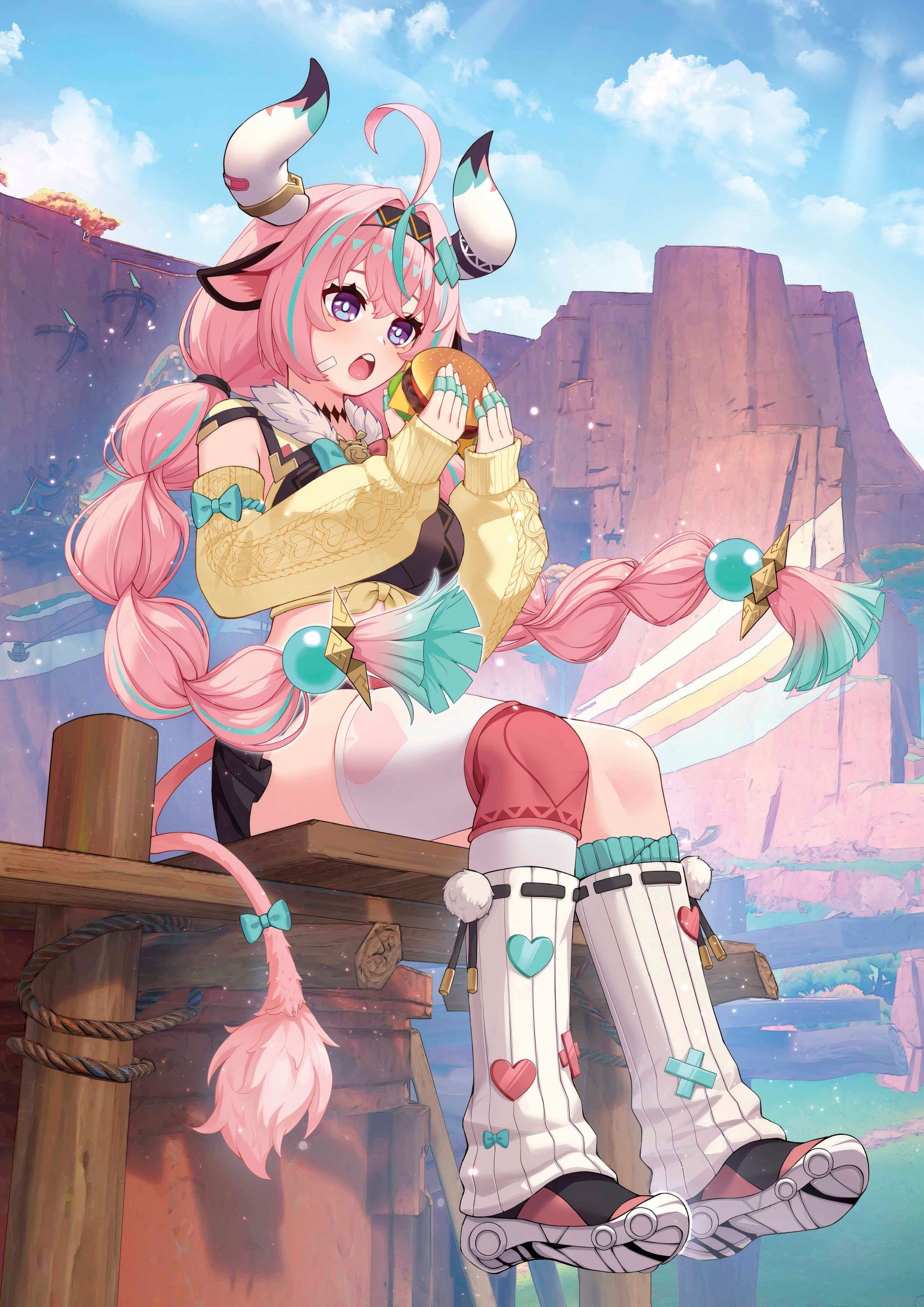 Plakat A3 Genshin Impact Anime Gra Varesa