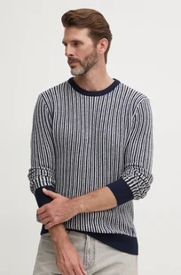 Guess sweter z domieszką wełny EMMANUEL męski kolor granatowy lekki M4BR13.Z3HB0 - Swetry męskie - miniaturka - grafika 1
