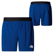 Spodenki męskie - Spodenki do biegania męskie The North Face Breeze 5In NF0A892N r.S - miniaturka - grafika 1