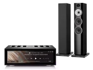 Zestawy stereo - Rose RS520 (czarny) + 704 S3 (czarny) - miniaturka - grafika 1