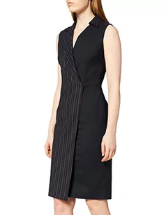 PINKO Damska sukienka Mutare, wielokolorowy (Mult.blu/Rosa En4), 38 PL - Sukienki - miniaturka - grafika 1