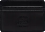 Portfele - Herschel Herschel Charlie Leather RFID Wallet 11146-00001 Czarne One size - miniaturka - grafika 1