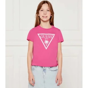 Guess T-shirt Regular Fit - Koszulki męskie - miniaturka - grafika 1