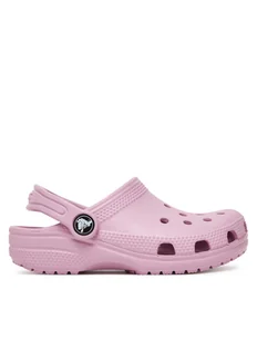 Crocs Klapki Classic Clog 206991 Różowy - Buty dla dziewczynek - miniaturka - grafika 1