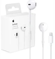 Słuchawki - Apple Earpods Lightning MMTN2ZM/A - miniaturka - grafika 1