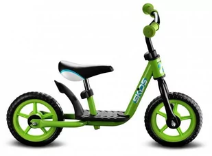 loopfiets 10 Inch Junior Zielony / czarny - Rowerki biegowe - miniaturka - grafika 1