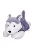 Maskotka Pies Husky leżący 35cm 14080 - Maskotki i pluszaki - miniaturka - grafika 1