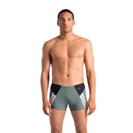 Kąpielówki męskie - Bokserki pływackie męskie arena Stripe Swim Short - miniaturka - grafika 1