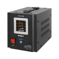 Zasilacze awaryjne UPS - Zasilacz Awaryjny Rebel POWER-1000 - przetwornica z czystym przebiegiem sinusoidalnym i funkcją ładowania 12V 230V 1000VA/700W - miniaturka - grafika 1
