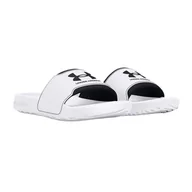 Klapki i japonki męskie - Męskie klapki basenowe Under Armour UA Ignite Select Białe - 3027219-100-42.5 - miniaturka - grafika 1