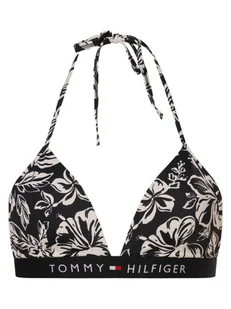 Tommy Hilfiger Damski stanik bikini - usztywniany Kobiety niebieski wzorzysty, S - Stroje kąpielowe - miniaturka - grafika 1