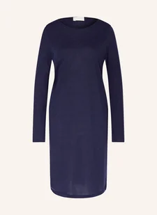 Hanro Koszula Nocna Natural Wear blau - Bielizna nocna - miniaturka - grafika 1