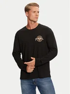 Koszulki męskie - Guess Jeans Longsleeve M4BI84 K8FQ4 Czarny Regular Fit - miniaturka - grafika 1