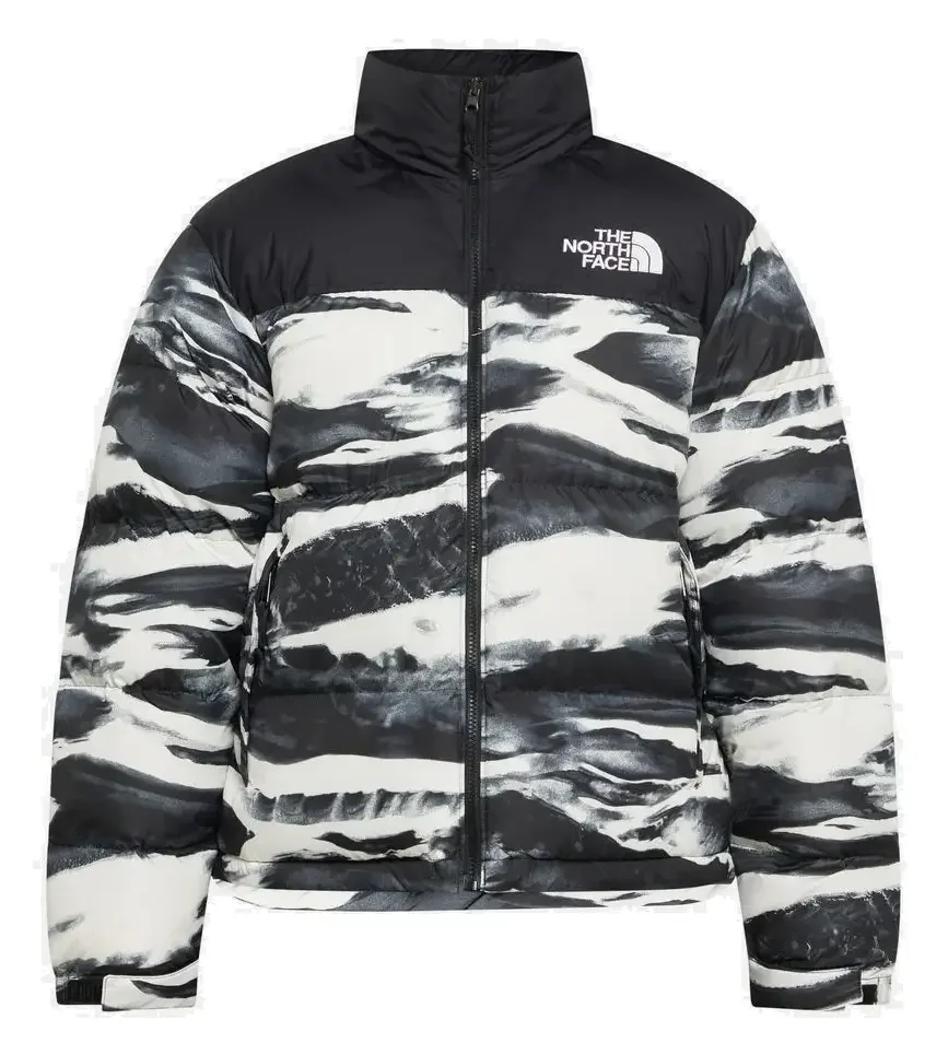 Kurtka męska puchowa The North Face 1996 Retro Nuptse Jacket - Print NF0A8D16DJI zimowa pikowana r. S