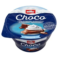 Desery mleczne - Müller Choco Deser czekoladowy z bitą śmietanką 135 g - miniaturka - grafika 1