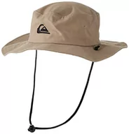 Czapki damskie - Quiksilver Bushmaster czapka typu bucket hat z daszkiem, Khaki, S-M - miniaturka - grafika 1