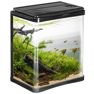 KRUGER MEIER ARONA AQUARIUM 3L - PROSTE W OBSŁUDZE AKWARIUM ZESTAW CZARNY - Akwaria i zestawy akwarystyczne - miniaturka - grafika 1