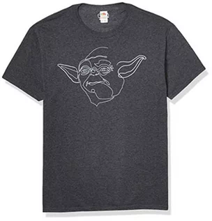 Koszulki męskie - Star Wars T-shirt męski, Wrzosowy węgiel drzewny, S - grafika 1