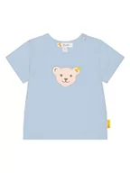 Kaftaniki dla niemowląt - Steiff Koszulka w kolorze błękitnym - miniaturka - grafika 1