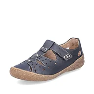 Moda i Uroda OUTLET - Rieker Damskie 54555 majtki, niebieskie, 40 EU - miniaturka - grafika 1