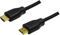 Kable komputerowe i do monitorów - LOGILINK HDMI High Speed with Ethernet 1m 1m /s - miniaturka - grafika 1