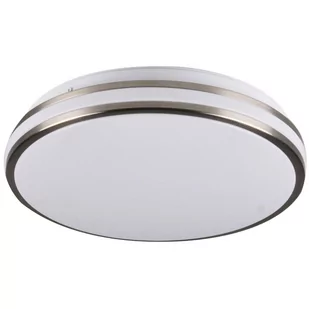 Polux Plafon ORBIT nikiel 24W LED 2600lm 319975 SANICO 319975 - Lampy ścienne - miniaturka - grafika 1