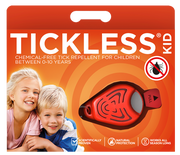 Smycze dla psów - TickLess Odstraszacz kleszczy ultradźwiękowy dla dzieci TICKLESS KID PRO-107OR) PRO-107OR - miniaturka - grafika 1