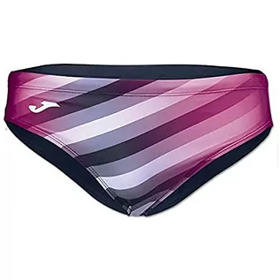 Kąpielówki męskie - Joma Shark Competition strój kąpielowy dla mężczyzn, rozmiar uniwersalny, ciemnofioletowy/różowy - grafika 1