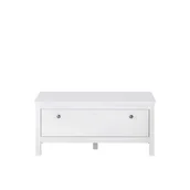Szafki na buty - Szafka na Buty 1K Ole Mebel Bos Biały - miniaturka - grafika 1
