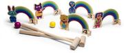 Zabawki i gry sportowe - Drewniany krykiet Tęcza - miniaturka - grafika 1