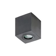 Lampy sufitowe - Azzardo Plafon Brant square IP44 AZ2878 czarna oprawa w nowoczesnym stylu AZ2878 - miniaturka - grafika 1
