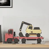 Wyposażenie miejsc publicznych - Pudełko ekspozycyjne, przezroczyste, 56x36x37 cm, akrylowe - miniaturka - grafika 1