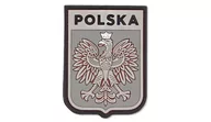 Odzież taktyczna i umundurowanie - 101 Inc. - Naszywka 3D - Polska herb - Szary - 444130-7056 - miniaturka - grafika 1