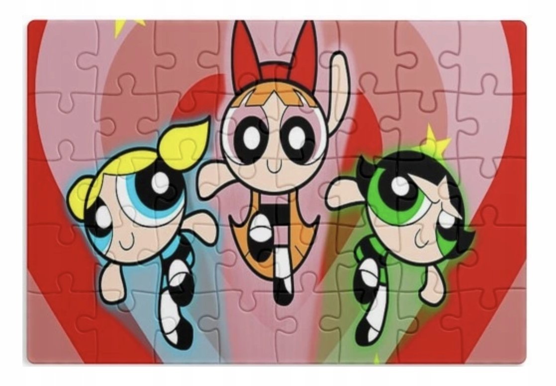 PUZZLE ATOMÓWKI BAJKA BÓJKA A3 252 el z Nadrukiem + IMIĘ #113