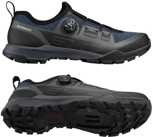 Buty rowerowe Shimano SH-EX700, BOA, ciemny niebieski, 45 - Buty rowerowe - miniaturka - grafika 1