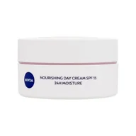 Kremy do twarzy - Nivea Nourishing Day Cream SPF15 krem do twarzy na dzień 50 ml dla kobiet - miniaturka - grafika 1