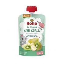 Holle Mus dla niemowląt Kiwi Koala, Gruszka, Jabłko i Kiwi (od 8 miesiąca) 100g - Desery dla dzieci - miniaturka - grafika 2