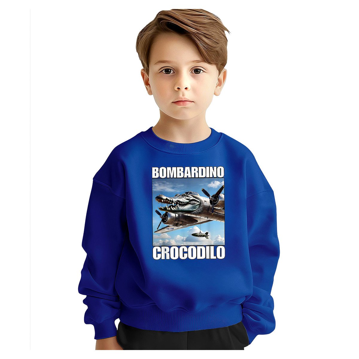 BLUZA DZIECIĘCA BOMBARDINO CROCODILO 104 DLA CHŁOPCA DZIEWCZYNKI