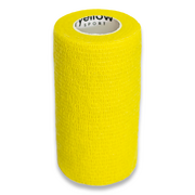 Apteczki i materiały opatrunkowe - yellowBAND Bandaż Kohezyjny 10cm x 4,5m Żółty - miniaturka - grafika 1